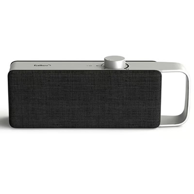 Faller Oskar Amplificatore Vocale TV Portatile 2 Altoparlanti Stereo USB (Grigio)