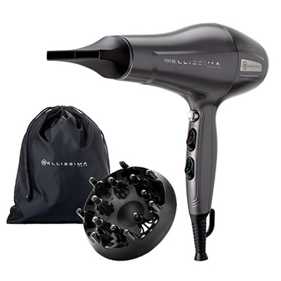Imetec 11859 Bellissima Asciugacapelli 2200 Watt Ultra Speed (Grigio)
