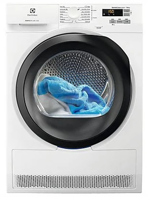 Electrolux EW7H385S 700 GentleCare Asciugatrice 8 KG Classe C (Bianco - Nero)