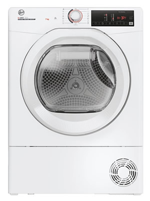 Hoover H-DRY 350 HR4 H7A2TE-S Asciugatrice SLIM 7 KG Classe A++ (Bianco)