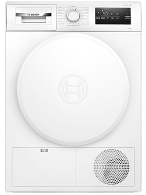 Bosch WTH83208II Asciugatrice a Pompa di Calore 8 KG Classe E Auto Dry (Bianco)