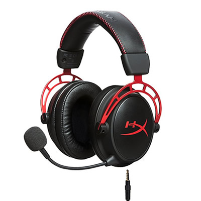 HP 4P5L1AM Hyperx Cloud Alpha Red Cuffie Gaming (Rosso - Nero)