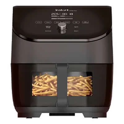 Instant Pot Vortex Clearcook Friggitrice ad Aria 13 Litri 1700 W (Nero)