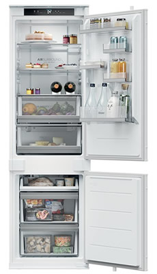 Haier HBQW5518E Frigorifero Combinato Da Incasso 251 Litri No Frost Classe E (Bianco)
