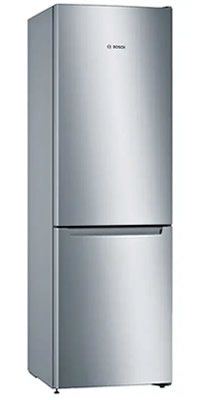Bosch KGN36NLEA Serie 2 Frigorifero Combinato 321 Litri No Frost (Metal Look)