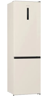 Hisense RB434N4CRE Frigorifero Combinato 331 Litri No Frost Classe E (Crema)