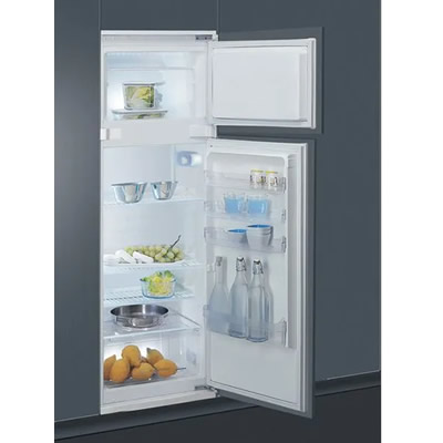 Indesit T 16 A1 D/I 1 Frigorifero Doppia Porta da Incasso 191 L Classe F (Acciaio)