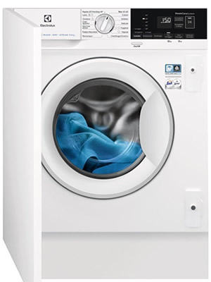 Electrolux EW7W674BI Lavasciuga da Incasso 7/4 KG 1600 Giri/min Classe E (Bianco)