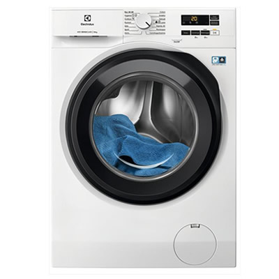 Electrolux EW6F110G Lavatrice Carica Frontale 10 KG 1400 Giri/min Classe A Serie 600 SensiCare (Bianco - Nero)