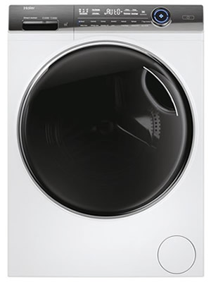 Haier HW120-B14IGIEU1 I-Pro Serie 7 Plus Lavatrice Carica Frontale 12 KG 1400 Giri/min Classe A (Bianco - Nero)