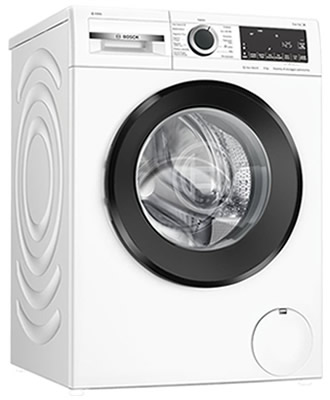 Bosch WGG244F0II Serie 6 Lavatrice Carica Frontale 9 KG 1400 Giri/min Classe A (Bianco - Nero)