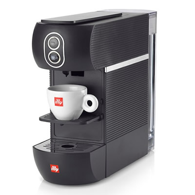 Illy 60526 Macchina da Caffe con Cialde ESE 800 Watt 1 Litro (Nero)