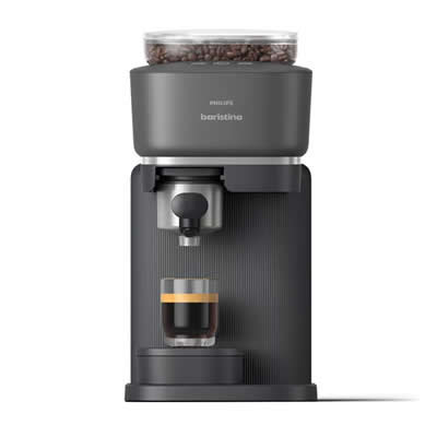 Philips BAR300/60 Baristina Macchina per Caffè in Chicchi 1,2 Litri 16 Bar (Nero)