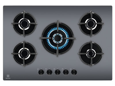 Electrolux EGG75372M Piano Cottura a Gas 5 Fornelli 74 cm (Specchio)