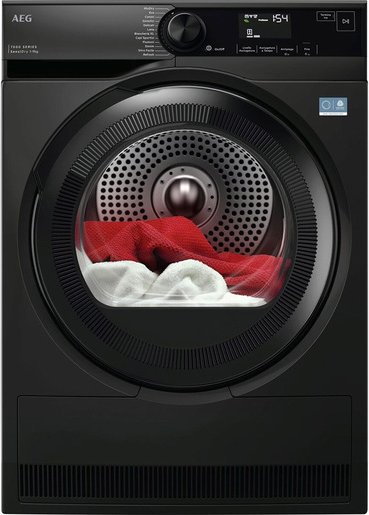AEG TR7HD93B Serie 7000 SensiDry® Asciugatrice 9 KG Classe C (Bianco - Nero)