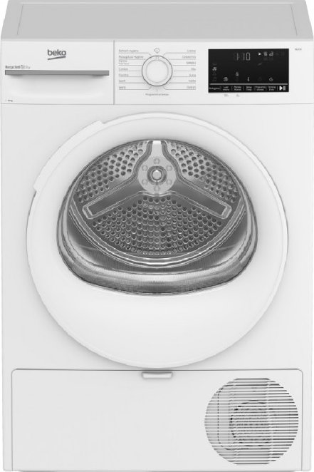 Beko BMT104EW Asciugatrice 10kg Classe C Linea Estetica NX (Bianco)