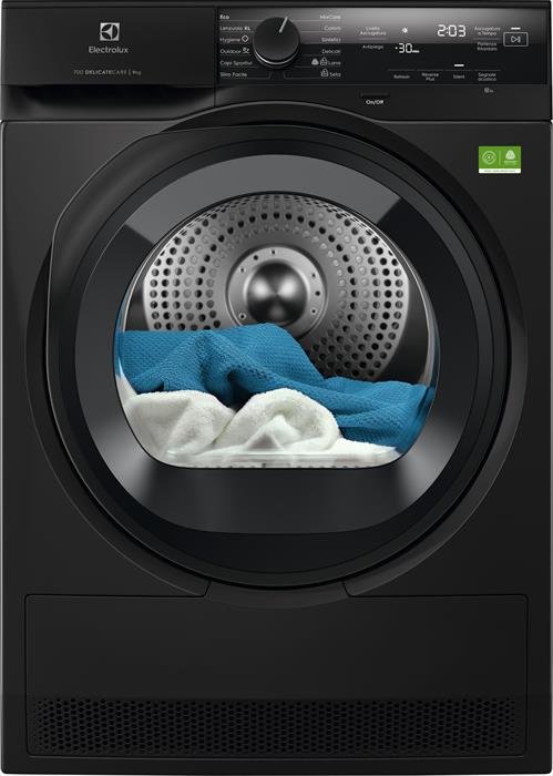 Electrolux EW7H49B 700 DelicateCare Asciugatrice 9 KG Classe C (Nero)
