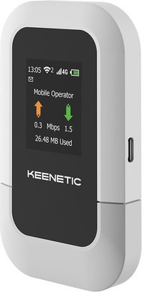 Keenetic Roamer 4G KN-5110 Modem di Rete Cellulare (Nero - Bianco)