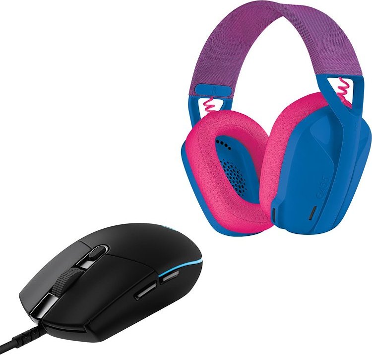 Logitech 991-000528 Cuffie da Gaming G435 Lightspeed (Blue - Rosa)