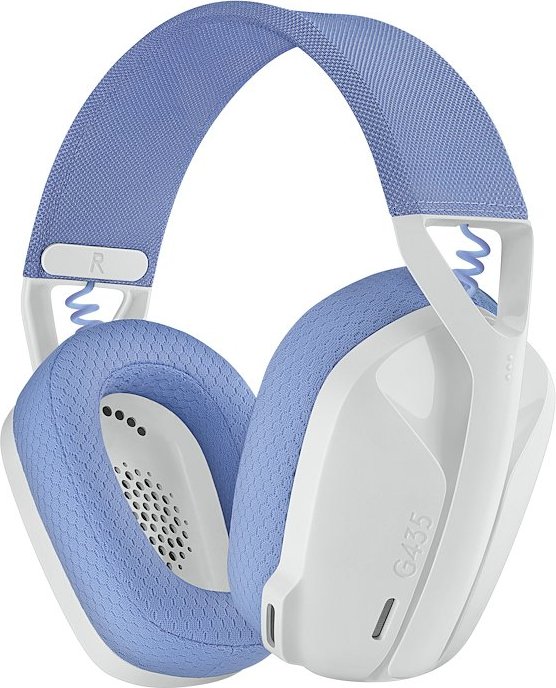 Logitech G435 Lightspeed Cuffie Gaming Wireless (Bianco - Blu)