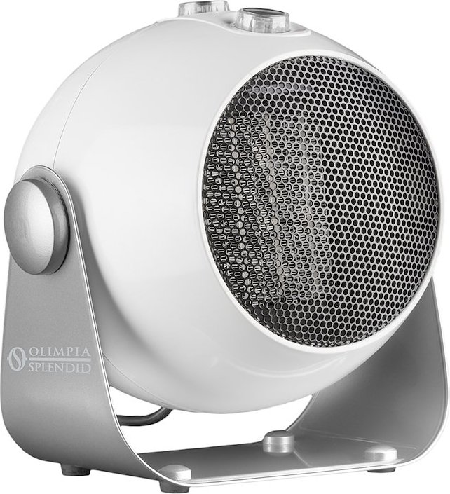 Olimpia Splendid CaldoDesign Termoventilatore 1800 Watt (Bianco - Argento)