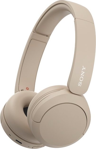 Sony WHCH520C.CE7 Cuffie per Musica Truewireless (Crema)