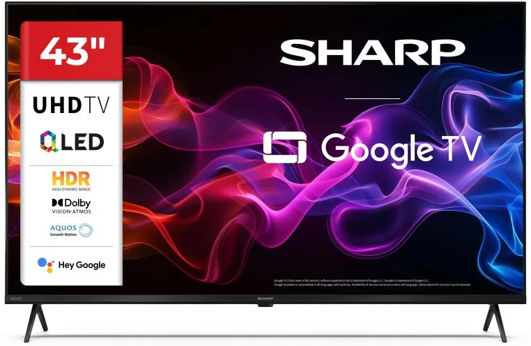 Sharp 43HP5265E 4K Ultra HD Smart TV 43" Wi-Fi (Nero)