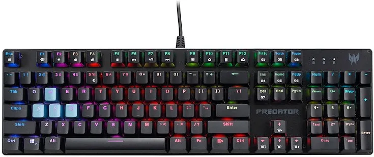 Acer Predator Aethon 303 Tastiera Gaming USB QWERTY Italiano (Nero)