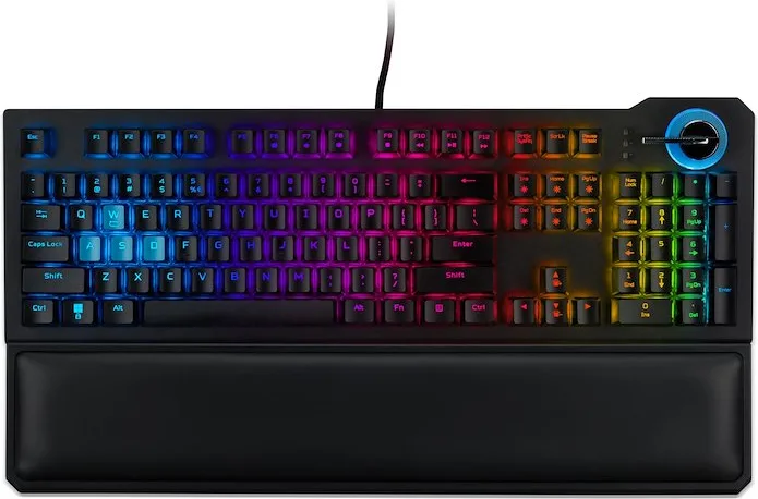 ACER Predator Aethon 700 Tastiera Gaming QWERTY Inglese US Metallico
