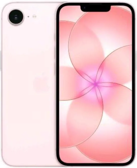 Apple MHRX4QL-A iPhone 17e Smartphone 256GB Display 6,1'' OLED chip A19 Fotocamera 48MP 5G MagSafe colore Rosa Cipria