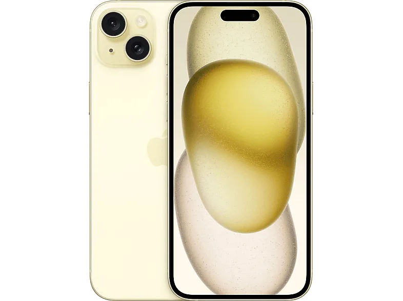 Apple MU1M3QL-A iPhone 15 Plus Smartphone 512GB Display 6.7'' OLED 5G iOS 17 colore Giallo