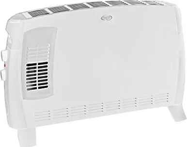 Argo JAZZ Termoconvettore Elettrico con Ventilatore 2000 W 3 livelli per ambienti fino a 60 m³ colore Bianco