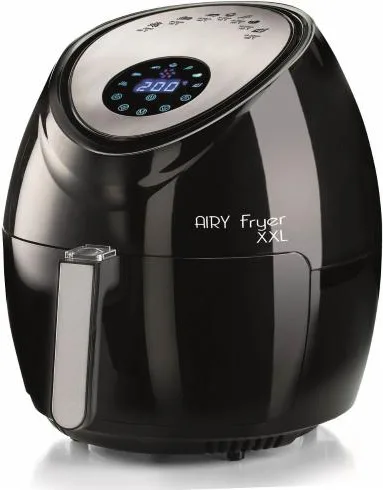 Ariete 4618 airy fryer xxl friggitrice ad aria 1.800 w 5.5 lt frigge senza olio fino a 2.5 kg di patatine display digitale