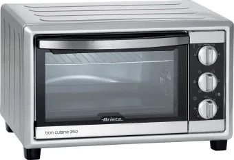 Ariete 984 Forno Elettrico Ventilato 25 litri - Bon Cuisine 250 - Doppio vetro - Temperatura max 230° - 1500 Watt - 6 posizioni cottura - Timer 60’