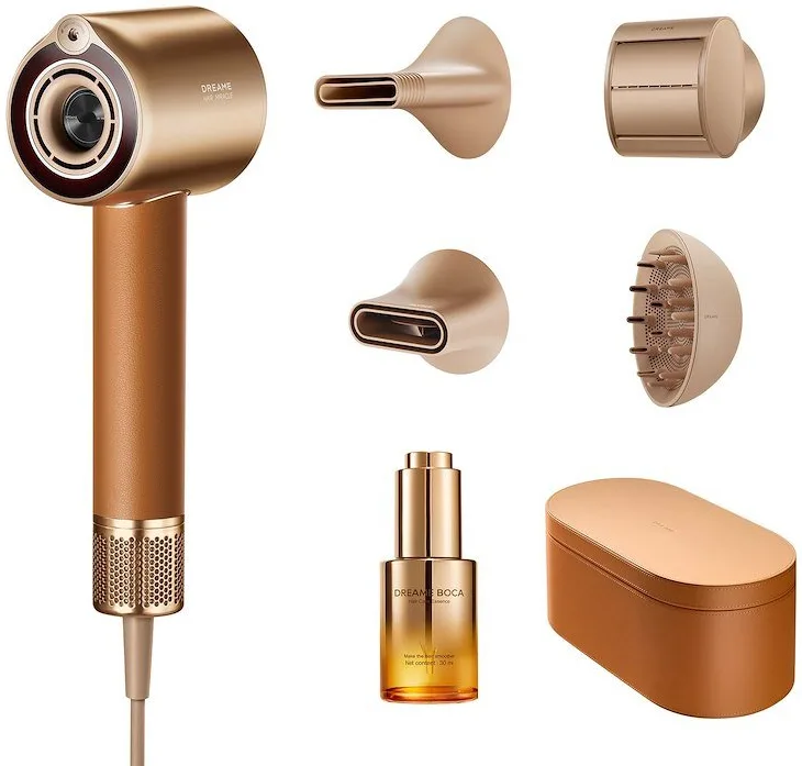 Dreame Miracle Pro Potenza 1600 Asciugacapelli 1600 W (Oro)