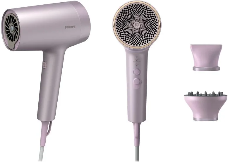 ASCIUGACAPELLI PHILIPS BHD723/10, Potenza 1800 W, Tipo di motore DC motor, Livelli temperatura 8, Tecnologia a ioni, Attacco diffusore