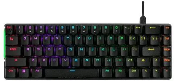 Asus 90MP0346-BKIA00 Rog Falchion Ace Tastiera Gaming USB QWERTY Italiano (Nero)