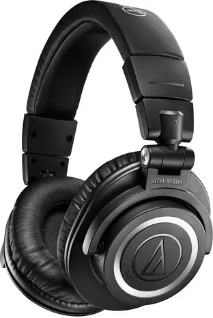 Audio-Technica ATH-M50XBT2 Cuffie a Padiglione Wireless (Nero)