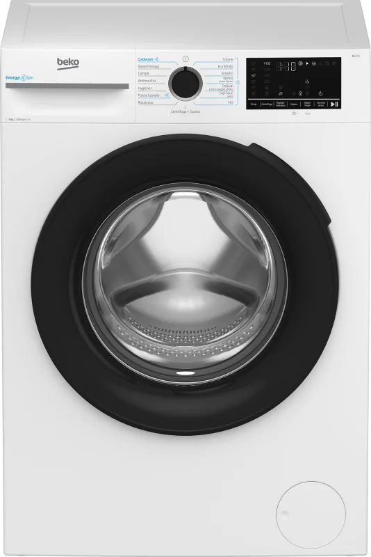 Beko BMW8149DB Lavatrice Carica Frontale 8 KG 1400 Giri/min Classe A (Bianco)