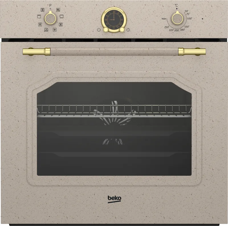 Beko b300 RBIM19200AVD: Forno Beyond Multifunzione, , 8 Funzioni, Rustico Avena