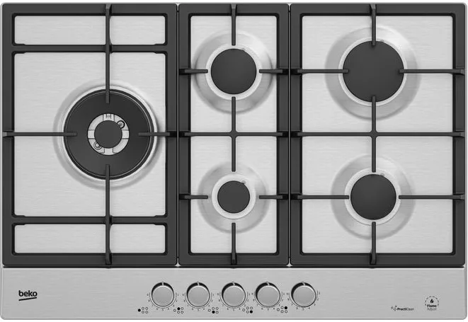 Beko HIAL75226SXE Piano Cottura 5 Fuochi 75 cm (Inox)