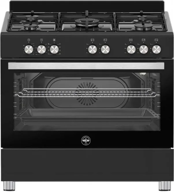 Bertazzoni SE965ENE/24 Piano Cottura a Gas 5 Fuochi 90 cm (Nero)