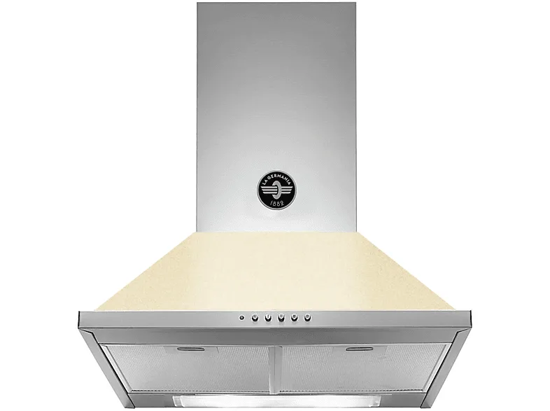 Bertazzoni Germania KPL60PLAG1CRA Cappa Aspirante a Parete 60 cm 600 m³/h Classe A (Crema)