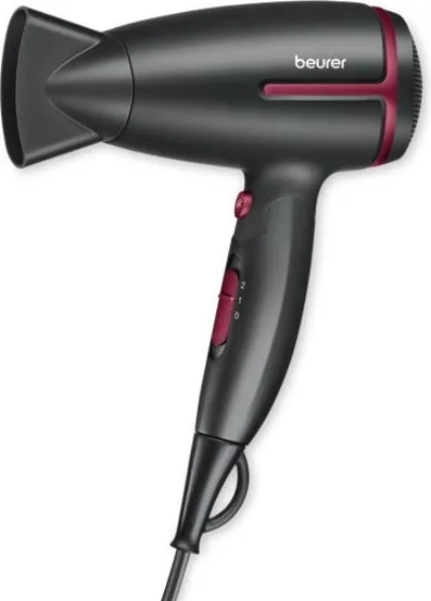 Beurer HC25 Limited Edition Cherry Asciugacapelli 1600 W (Nero)