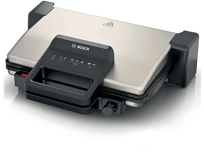 Bosch TCG3302 Piastra Elettrica 2000 W (Argento)