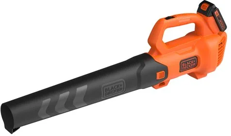 BLACK+DECKER BCBL200L Soffiatore portatile a batteria 18V 2Ah 145 km-h 577 m³-h Ioni di Litio colore Nero Arancione