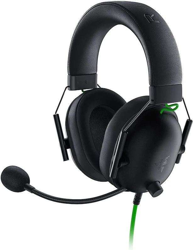 Razer Blackshark V2 X Cuffie Auricolari Cablate (Nero - Verde)