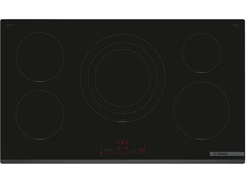 Bosch PIV931HC1E Piano Cottura a Induzione 5 Fuochi 91,8 cm (Nero)