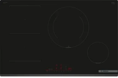 Bosch PVS831HC1E Piano Cottura 4 Fuochi 80 cm (Nero)
