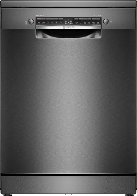 Bosch SMS4EMC06E Lavastoviglie Libera Installazione 14 Coperti Classe B 60 cm (Nero)